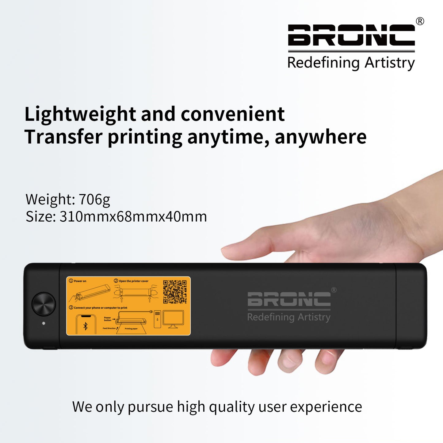 BRONC INKLESS TATTOO PRINTER