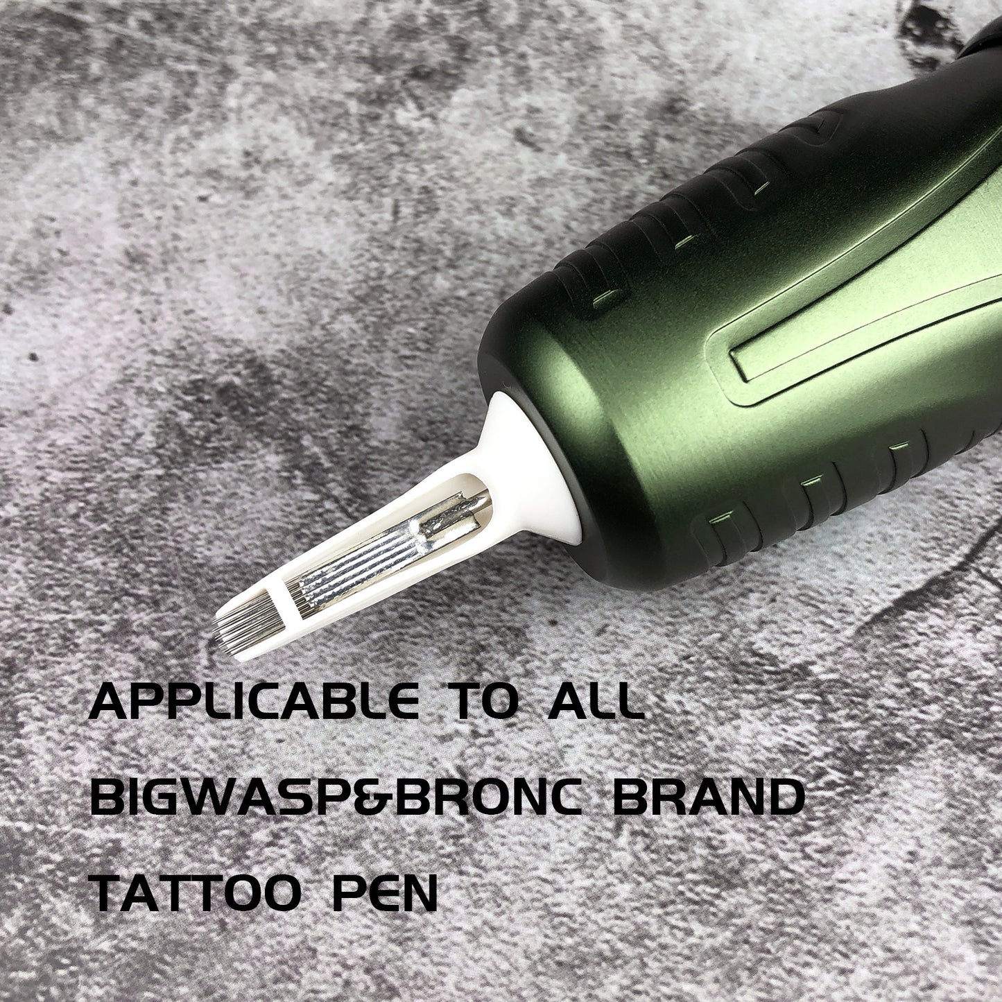 Big Wasp Tattoo Cartridge White Needles - Soft Edge Magnums