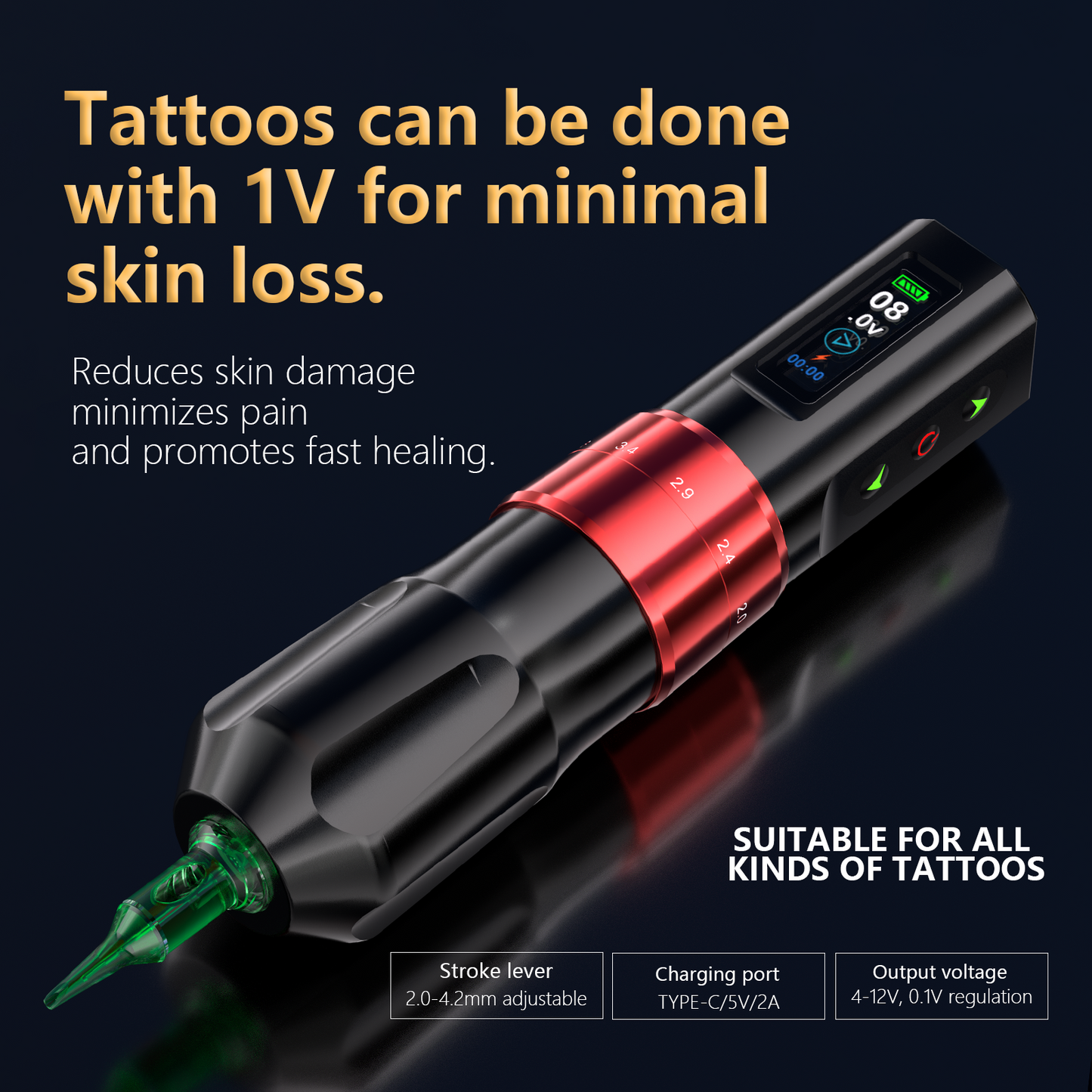 New v78 Professional Tattoo Pen