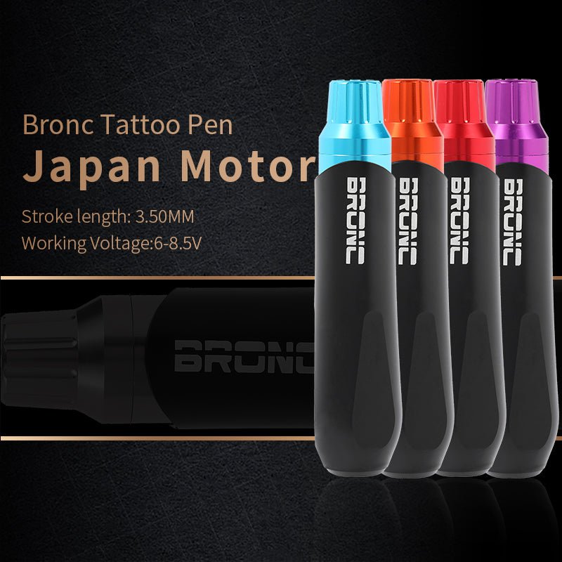 bronc tattoo pen with japan motor 820245